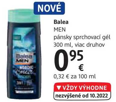 Balea MEN pánsky sprchovací gél, 300 ml