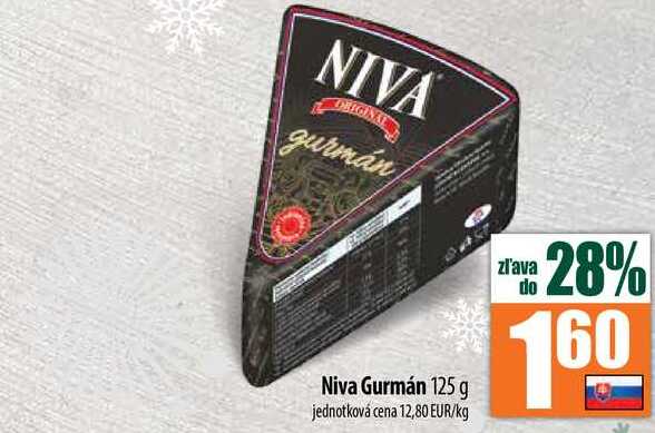 Niva Gurmán 125 g 