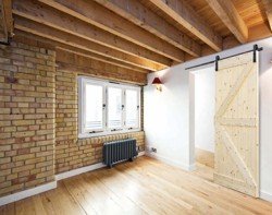Posuvné masívne dvere Loft Rustik KK