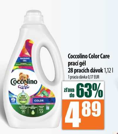 Coccolino Color Care prací gél 28 pracích dávok 1,12 l