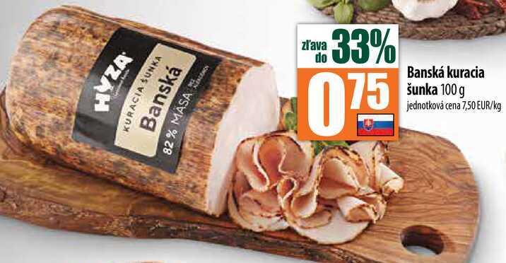 Banská kuracia šunka 100 g
