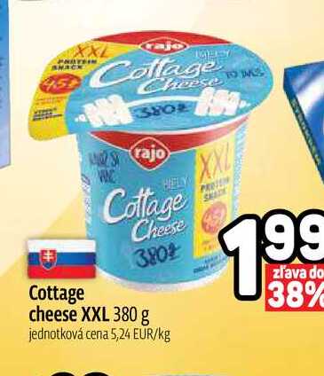 Cottage cheese XXL 380 g 