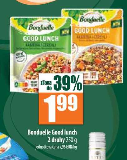 Bonduelle Good lunch 2 druhy 250 g 