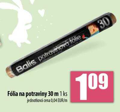 Fólia na potraviny 30 m