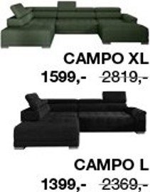 Sedacia súprava CAMPO L