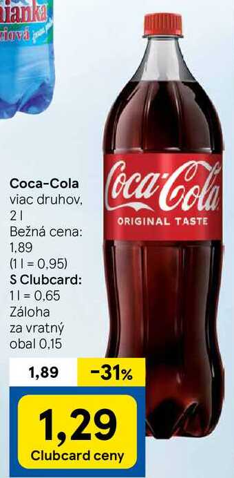 Coca-Cola, 2 l