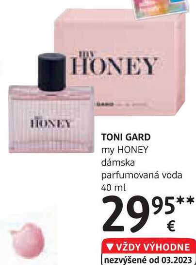 TONI GARD my HONEY dámska parfumovaná voda, 40 ml 