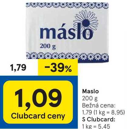 Maslo, 200 g
