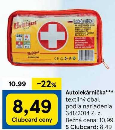 Autolekárnička