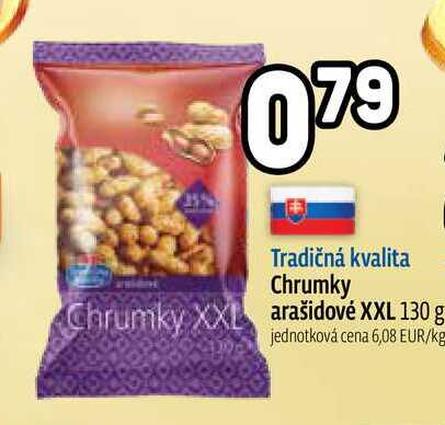 Chrumky XXL arašidové XXL 130 g