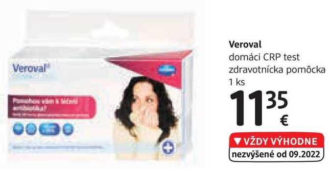 Veroval domáci CRP test 