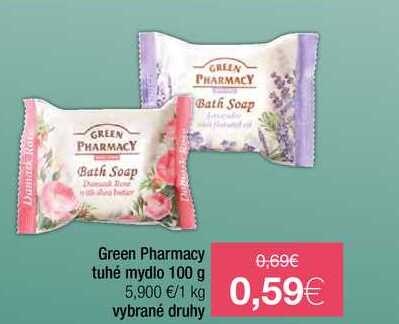 Green Pharmacy tuhé mydlo 100 g