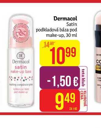 Dermacol Satin podkladová báza pod make-up, 30 ml