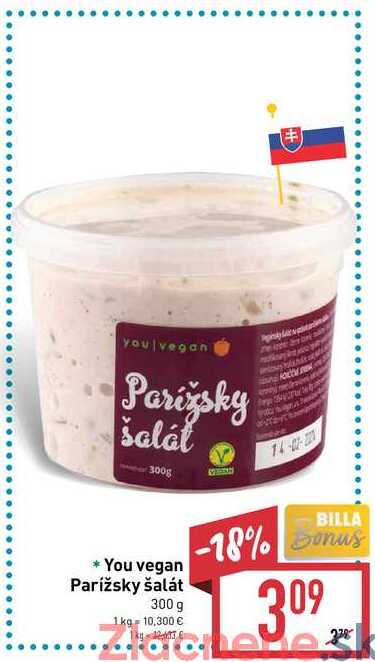 You vegan Parížsky šalát 300 g