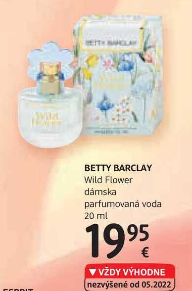 BETTY BARCLAY Wild Flower dámska parfumovaná voda, 20 ml 