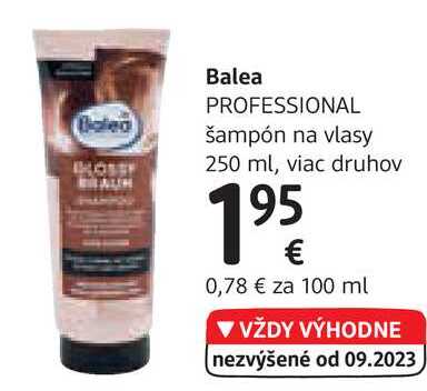 Balea PROFESSIONAL šampón na vlasy, 250 ml