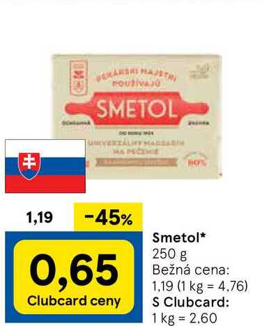 Smetol, 250 g 