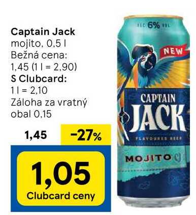 Captain Jack, 0,5 l