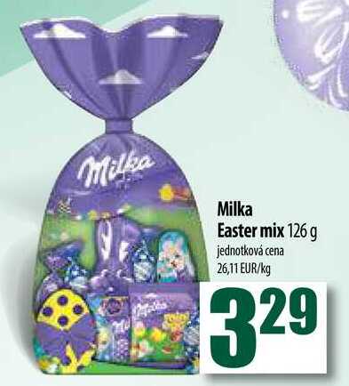 Milka Easter mix 126 g  