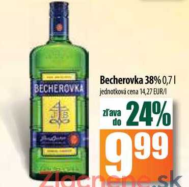 Becherovka 38% 0,7 1