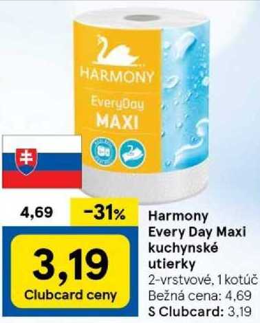 Harmony Every Day Maxi kuchynské utierky, 1 kotúč 