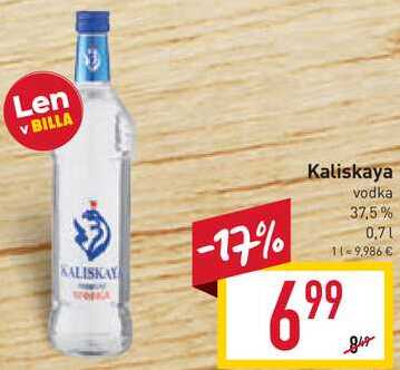Kaliskaya vodka 37,5% 0,7l