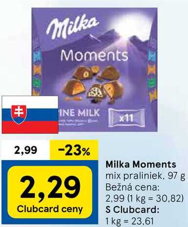 Milka Moments, 97 g 