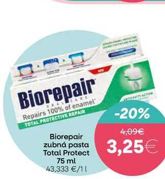 Biorepair zubná pasta Total Protect 75 ml 