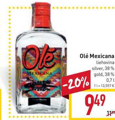Olé Mexicana Liehovina 0,7l