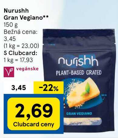 Nurushh Gran Vegiano, 150 g