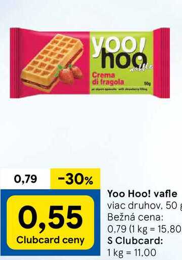 Yoo Hoo! vafle, 50 g 