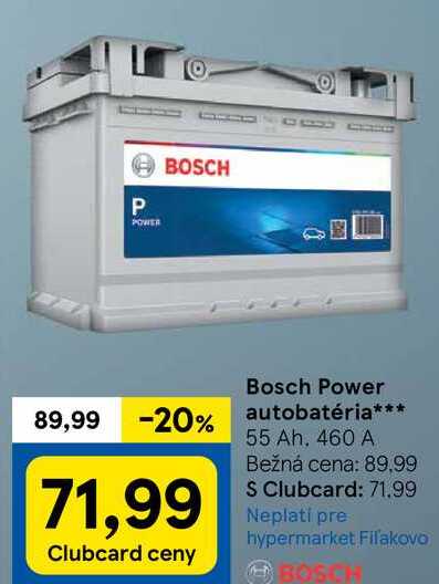 Bosch Power autobatéria