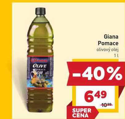 Giana Pomace olivový olej 1l