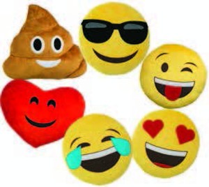 OZDOBNÝ VANKÚŠ EMOJI