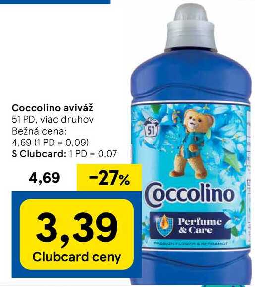 Coccolino aviváž, 51 PD