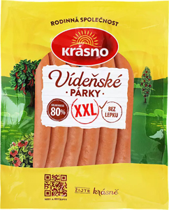 Krásno Viedenské párky XXL