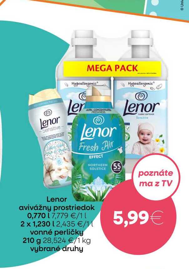 Lenor Unstoppables 210 g