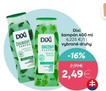 Dixi šampón 400 ml