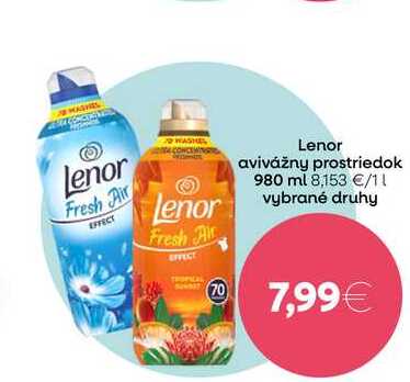 Lenor avivážny prostriedok 980 ml 