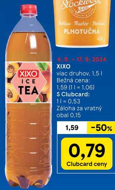 XIXO, 1,5 l