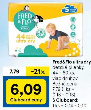 Fred&Flo ultra dry, 44 - 60 ks