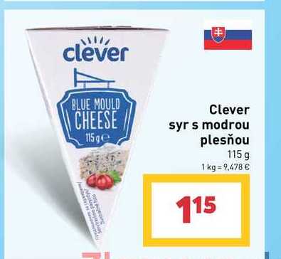 Clever syr s modrou plesňou 115 g