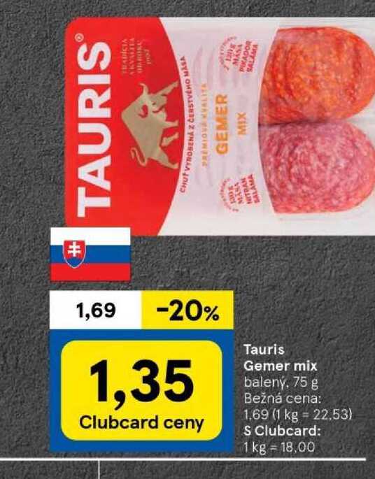 Tauris Gemer mix balený, 75 g