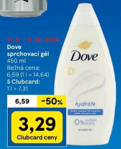 Dove sprchovací gél 450 ml 