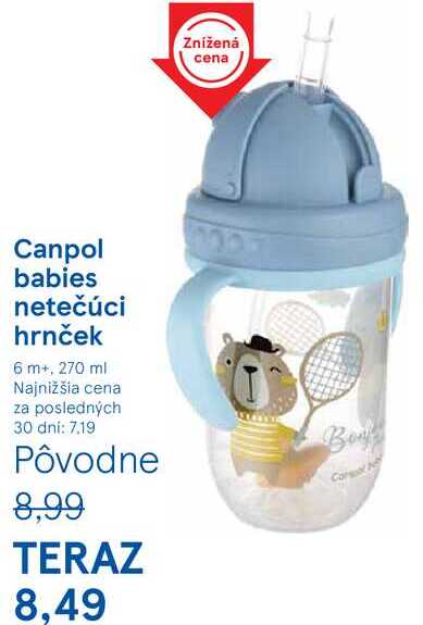 Canpol babies netečúci hrnček