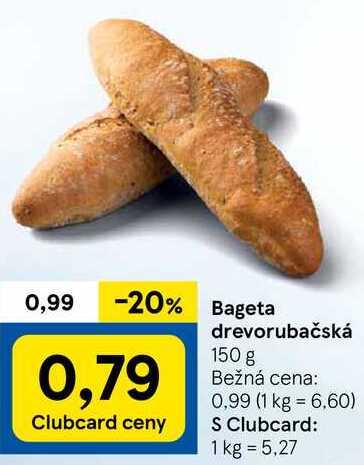 Bageta drevorubačská, 150 g 