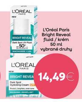 L'Oréal Paris Bright Reveal fluid/krém 50 ml 