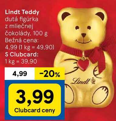 Lindt Teddy, 100 g 