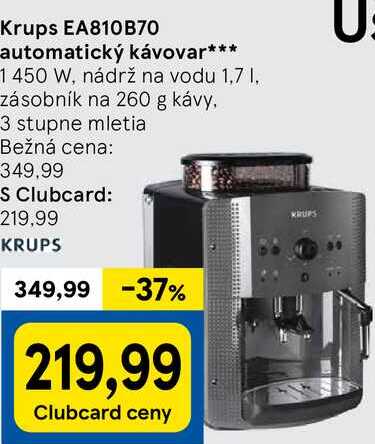 Krups EA810B70 automatický kávovar