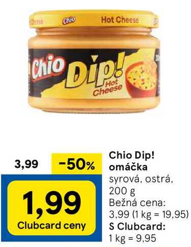 Chio Dip! omáčka, 200 g